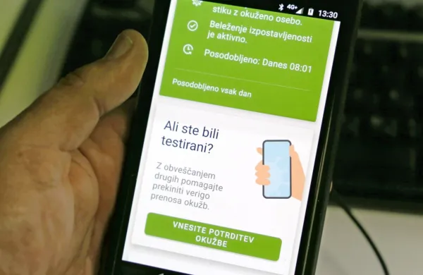 Uporabnik aplikacijo #OstaniZdrav lahko uporablja tudi izven 
slovenskih meja.
