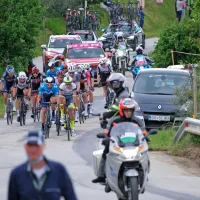 Briške in novogoriške ceste so bile za pet ure rezervirane za 
kolesarje. 