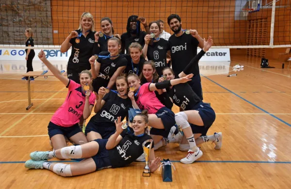 Odbojkarice Gen-I Volleyja,   nove državne mladinske prvakinje 