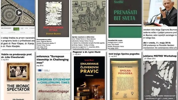 Programska skupina temelji na sodelovanju treh institucij.