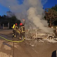 Ogenj uničil clia in &scaron;est zabojnikov