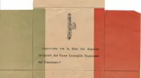 Glasovnica za volitve leta 1929