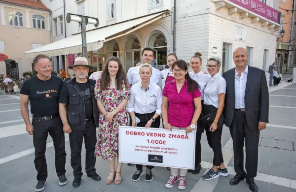 Dobrodelnost zaposlenih mestne kavarne