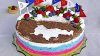 Praznična torta za 30. rojstni dan Slovenije 