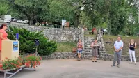 S prireditvijo so slovesno predali v namen obnovljeno kanalizacijsko omrežje v Betanji, Škocjanu in Matavunu.