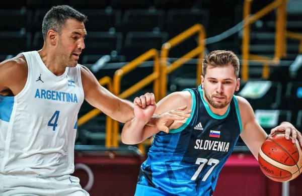 Luka Dončić je Argentincem nasul 48 točk.