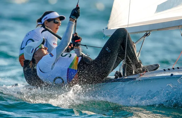 Tina Mrak in Veronika Macarol sta v olimpijskem Riu osvojili šesto 
mesto. V Tokiu merita više.