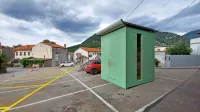 Trg oživljajo z novo prometno ureditvijo in začasnim kioskom. Predstavili ga bodo jutri zvečer. 