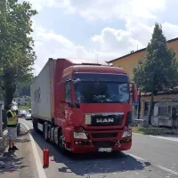 Verižno trčenje ustavilo promet
