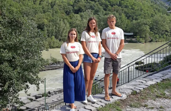 Kopalce bodo o nevarnosti na Soči opozarjali informatorji. 