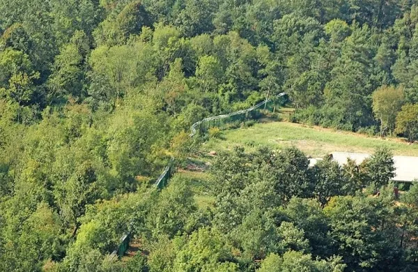 Štirje turški državljani  so se do  bližine meje pripeljali s tovornjakom, nato pa so mejo nezakonito 
prečkali  po gozdu  in prišli do deponije, kjer jih je v laguni čakala obtožena.