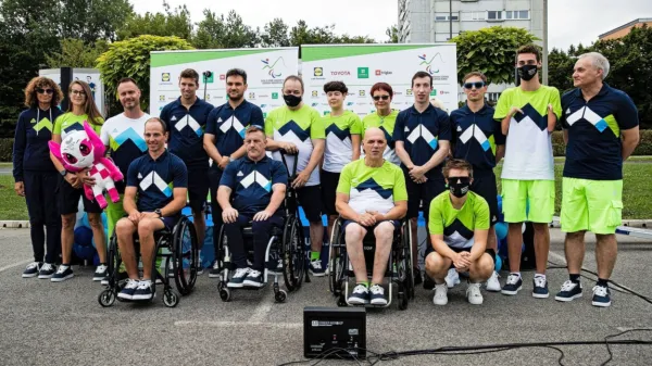 V slovenski  paraolimpijski odpravi za Tokio so tudi trije Primorci.