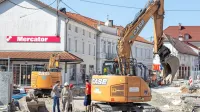 Pred Mercatorjem bodo po prenovi stojala za kolesa.