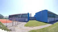 Gimnastično dvorano bodo gradili med malo in veliko dvorano v 
športnem centru. 