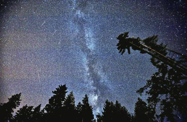 V noči na petek bo vrhunec meteorskega roja Perzeidov z 
največjim številom vidnih meteorjev. Foto vir: pixabay.com