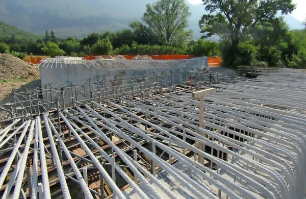 Gradnja mostu se nadaljuje