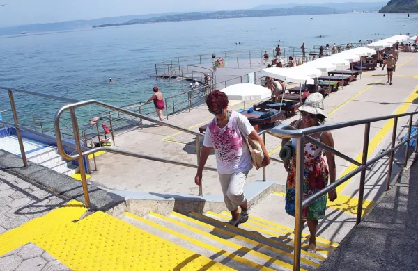 Plaža doma Dva topola