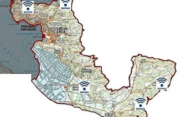 V piranski občini so v okviru pobude WiFi4EU  vzpostavili  nove 
brezplačne brezžične dostopne točke za internet na javnih mestih.
