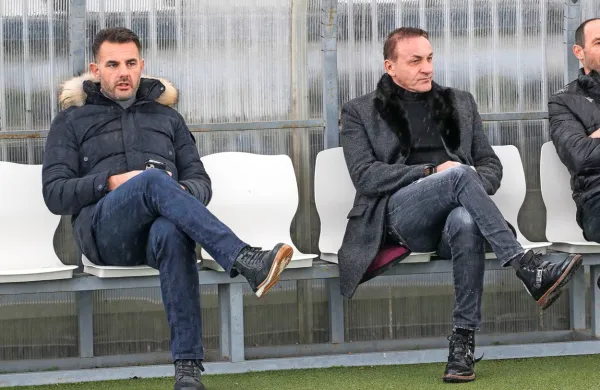Boško Županović (levo) in Ante Guberac