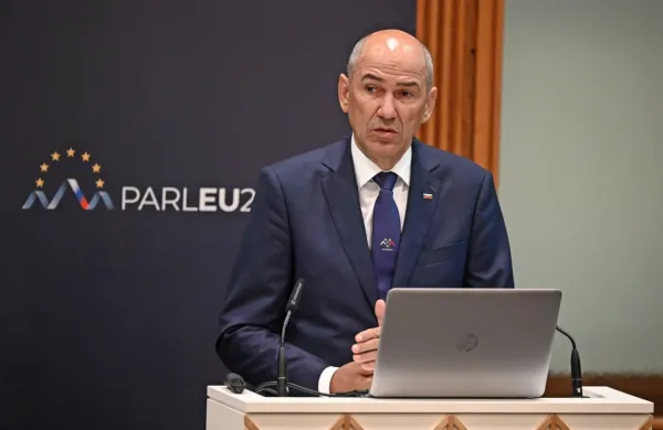 Slovenski premier Janez Janša
