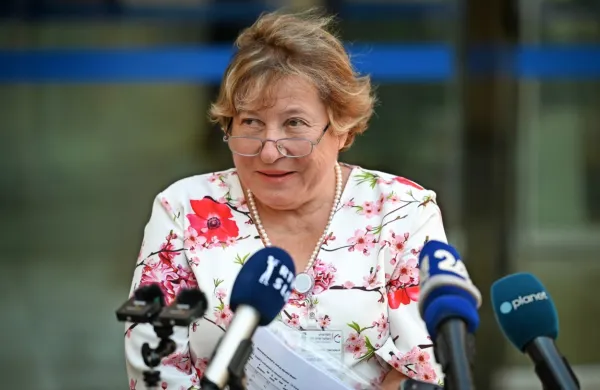 Predstojnica infekcijske klinike Tatjana Lejko Zupanc
