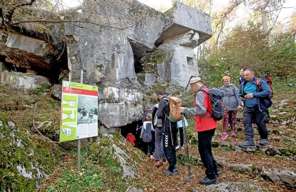 Zadnji pohod  po poti vojaške zgodovine je bil predlani.