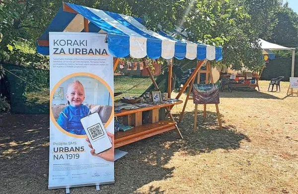 Na Kinu Otok tudi stojnica za Urbana