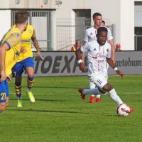 Rodrigue Bongongui (desno) tokrat ni prišel do izraza.
