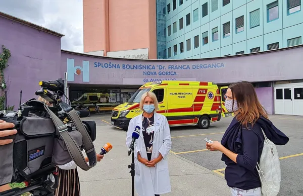 Dunja Savnik Winkler napoveduje, da bodo covid oddelek v 
šempetru odprli pojutrišnjem. 