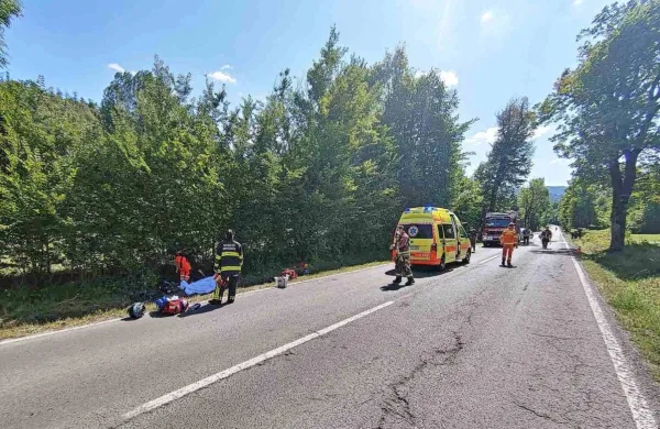 30-letnemu motoristu žal ni bilo pomoči.