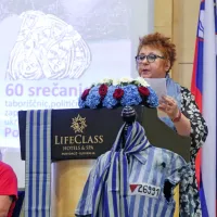 Slavnostna govornica je bila slovenska senatorka v Rimu Tatjana 
Rojc.