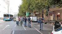 Tržaška Ulica Carducci je bila prizorišče nasilnega obračuna.  