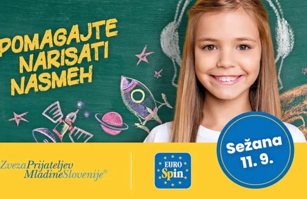 Nari&scaron;ite nasmeh na parkiri&scaron;ču trgovine Eurospin v Sežani in Novi Gorici
