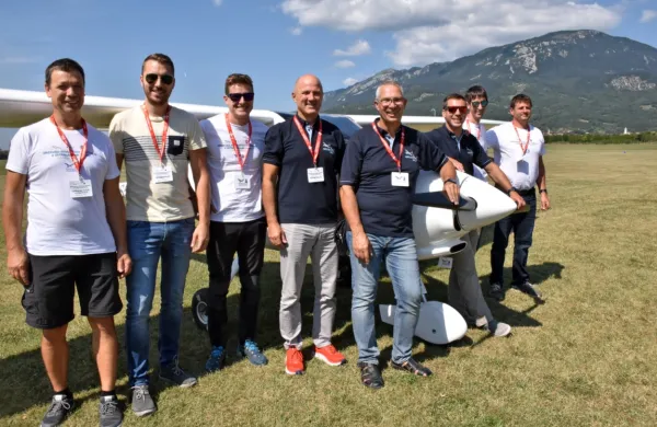 Ekipa Aerokluba Gorica se je izkazala po organizacijski in tekmovalni plati.