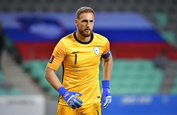 Jan Oblak je  moral trikrat po žogo v svojo mrežo.