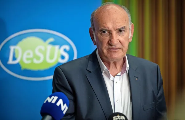 Predsednik stranke Desus Ljubo Jasnič