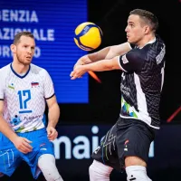 Kanalski libero Jani Kovačič je bil na vseh tekmah EP nepogrešljiv 
v prvi postavi. Levo je Tine Urnaut.