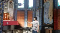 Julijana Fortunat Černilogar je avtorica razstave o cerkvici sv. 
Duha na Javorci. 