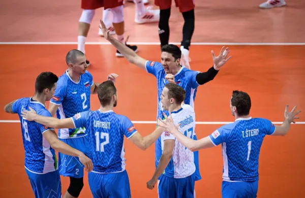 Slovenska odbojkarska reprezentanca bo spet igrala v finalu 
evropskega prvenstva.