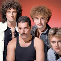  Legendarna četverica: Brian May, Freddie Mercury, John Deacon in Roger Taylor
