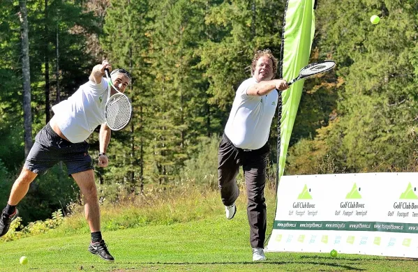 Tenigolf je tudi nova pridobitev za turizem v dolini Soče. 