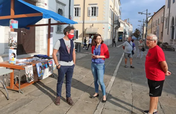 Fafangel je v Kopru pomagal pri cepljenju