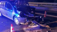 Na tekajočega Romuna je prva naletela 24-letna voznica in se mu 
uspešno izognila, za njo pa so v naletu trčila še štiri vozila. 