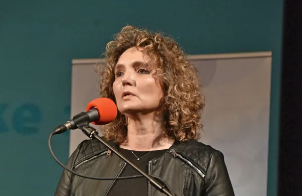 Predsednica Slovenske kulturno-gospodarske zveze Ksenija Dobrila