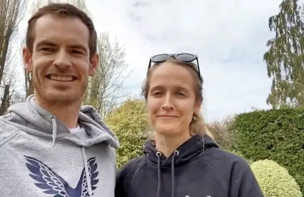 Andy Murray z ženo