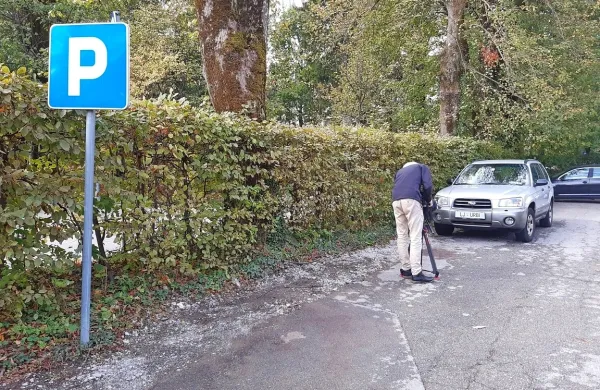 Bledi krvavi madeži so včeraj dopoldne pričali o grozljivem 
napadu.