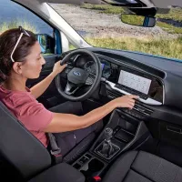 Tudi notranjost je povsem identična Volkswagnovemu modelu.