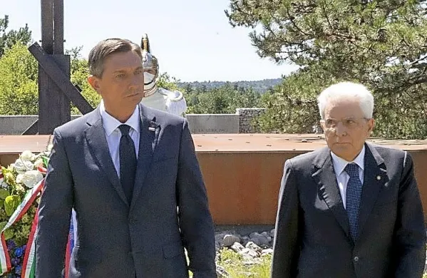 Predsednika slovenske in italijanske republike Borut Pahor in 
Sergio Mattarella bosta jutri obiskala Novo Gorico in Gorico.