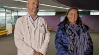 Metka Jelinčič Maraža (desno) je prepričana, da Dimitrij Klančič (levo) izpolnjuje pogoje za direktorja. Vsi niso tega mnenja. 