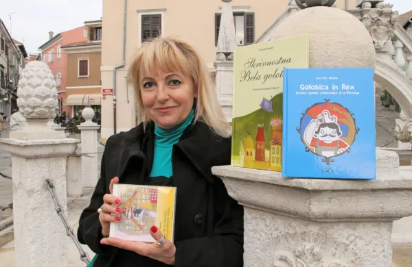 Zgodbo o izolski golobici bo pripovedovala avtorica Kristina Menih.